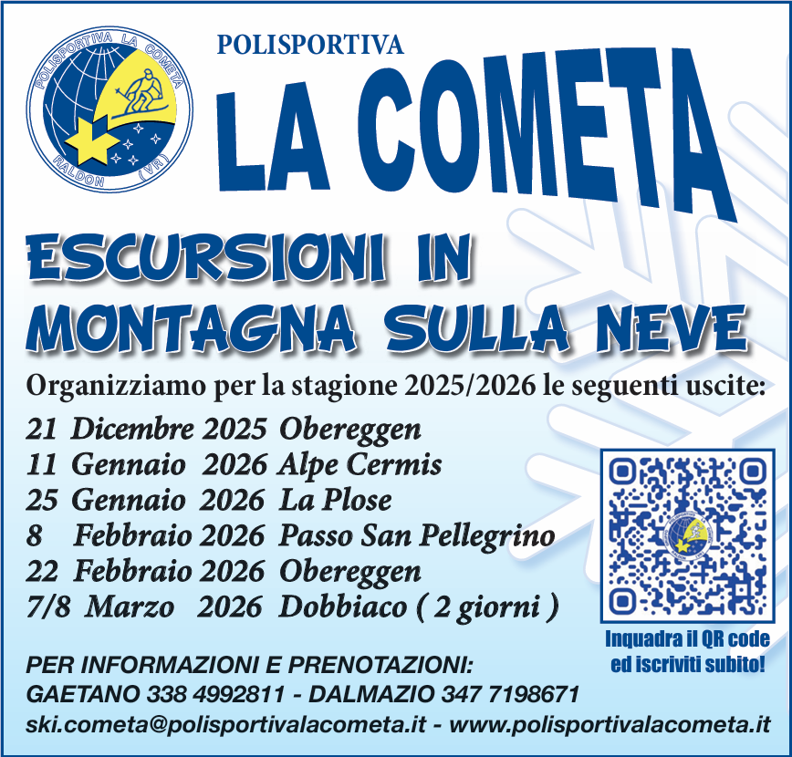 Calendario Escursioni 25-26